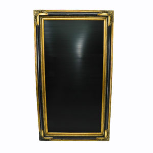 Large vintage black and gold frame. For displaying signs and seating plans.