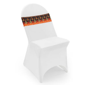 Perfect for a splash of colour on a chair cover
