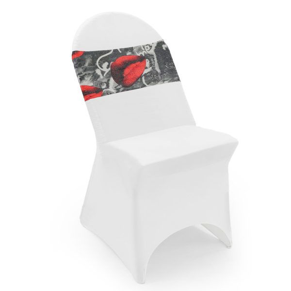 Perfect for a splash of colour on a chair cover