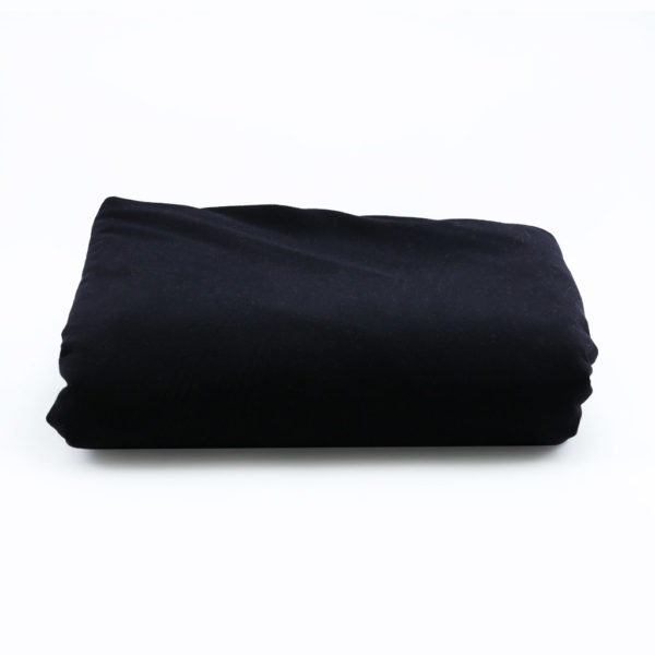 Black round 2m tablecloth.