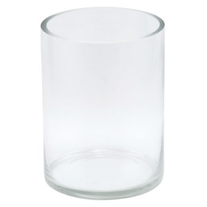 Cylindrical Vase - 20cm (high) x 15cm (diametre).