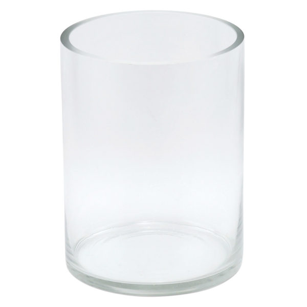 Cylindrical Vase - 20cm (high) x 15cm (diametre).