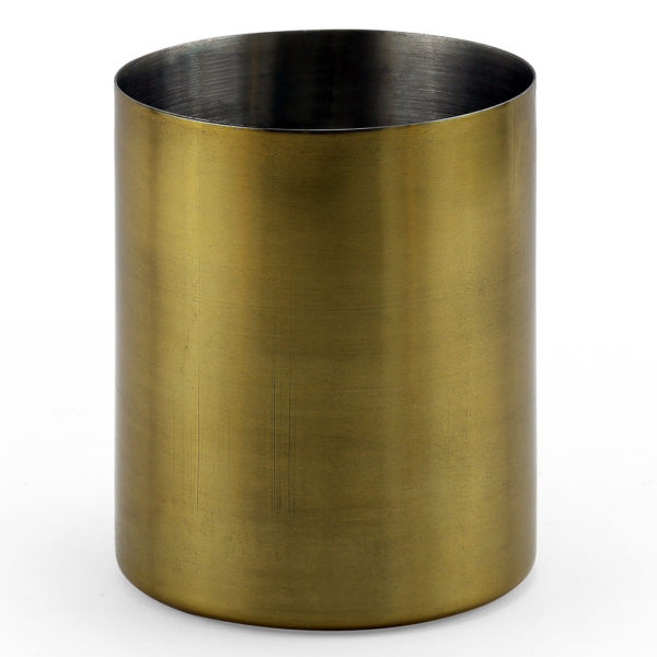Brass candle holder.