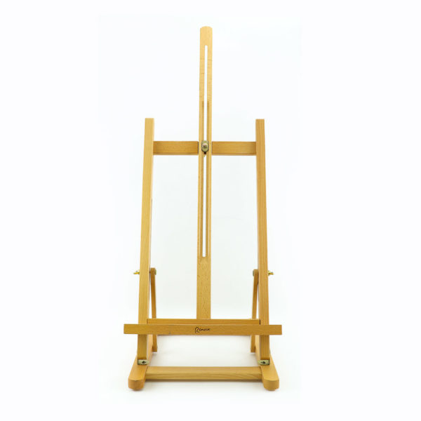 Medium natural timber Easels for displaying signage.