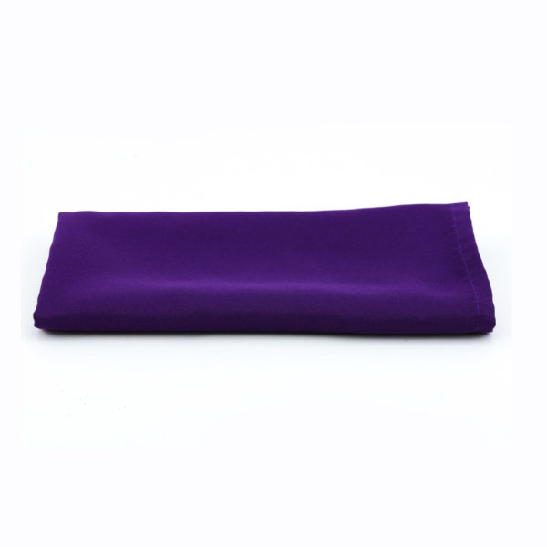 Purple napkin.
