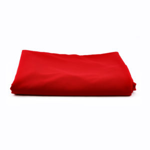 Red round tablecloth - 2.7m.