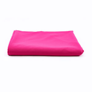 Hot pink round tablecloth - 2.9m.