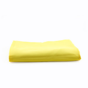 Yellow round 3m tablecloth.
