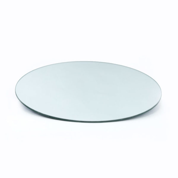 Large round mirror base. 35cm diametre.