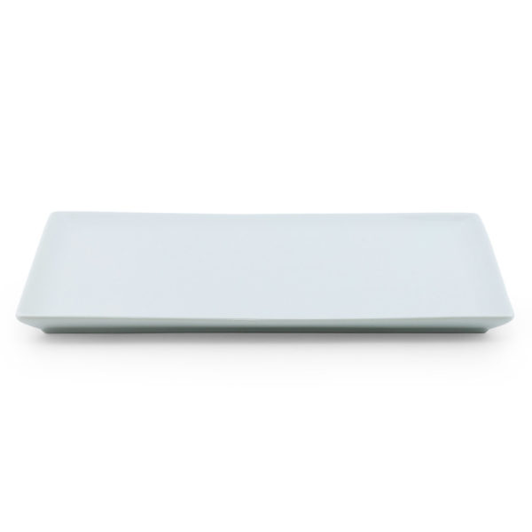 White rectangular platter.