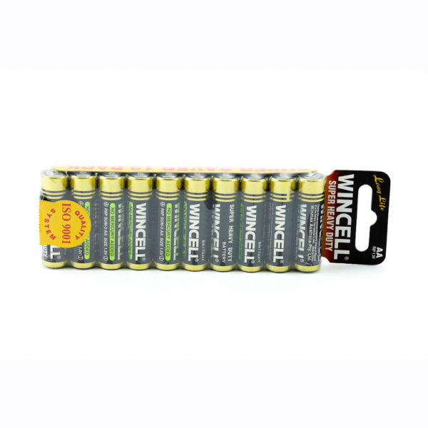 AA batteries in packs of 10.