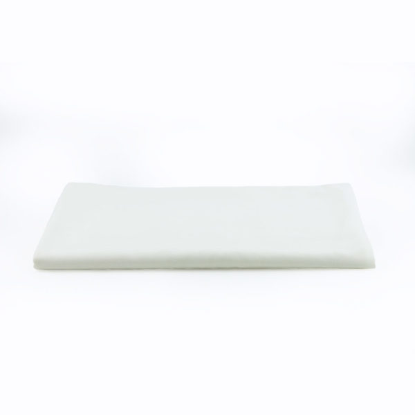 White trestle tablecloth - 2.7m x 1.4m. CLS.