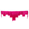 Set of nine multicolored decorative fringing. Great for elaborate ceiling draping, backdrops or styling.