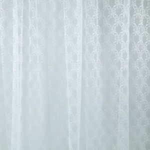 White lace curtain. 2.2m x 1.2m.
