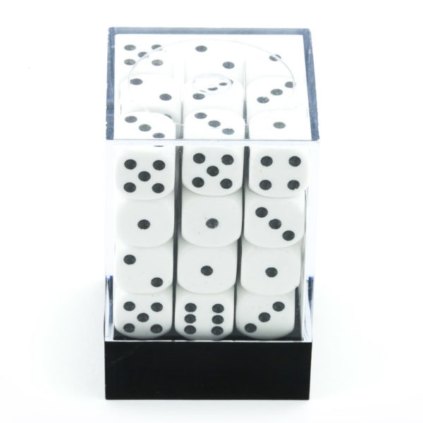 Dice for games. Also for casino or monopoly themed events.