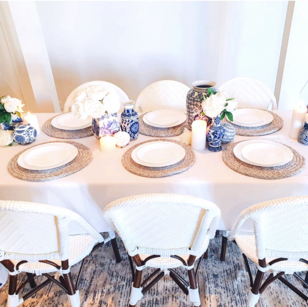 Stunning Hamptons inspired dine in package for 6 people. Treat your friends and family to a dinner party or long lunch in style. Did someone say bubbles?