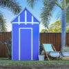 Beach huts. Add a coastal vibe to your event.